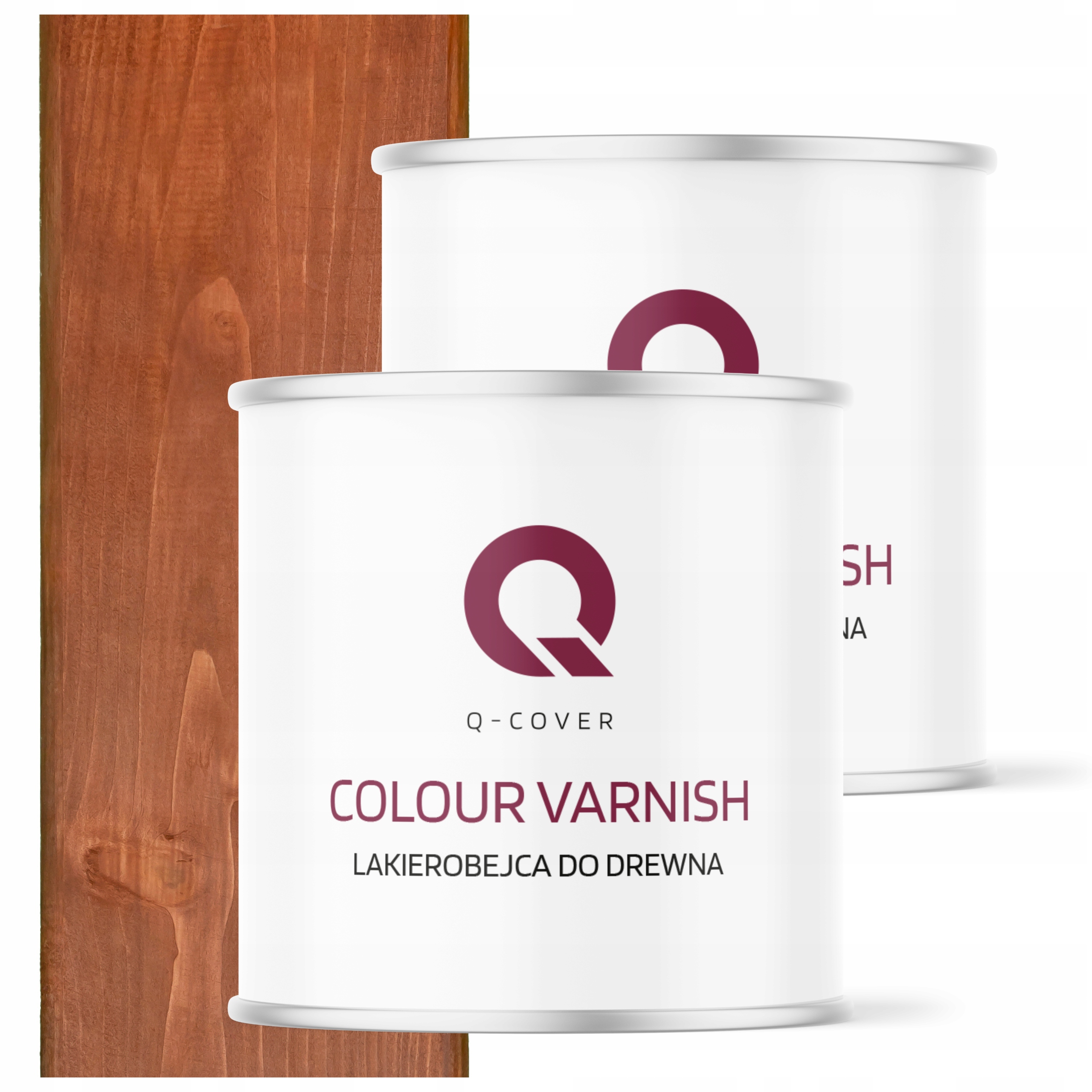 Lakierobejca na drevo a nábytok Dekoratívna farba Orech svetlý satén 2,5L Uv