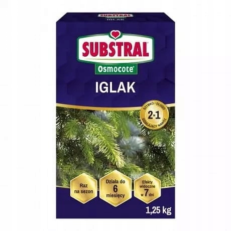 

Substral Osmocote nawóz do iglaków 1,25kg 2w1