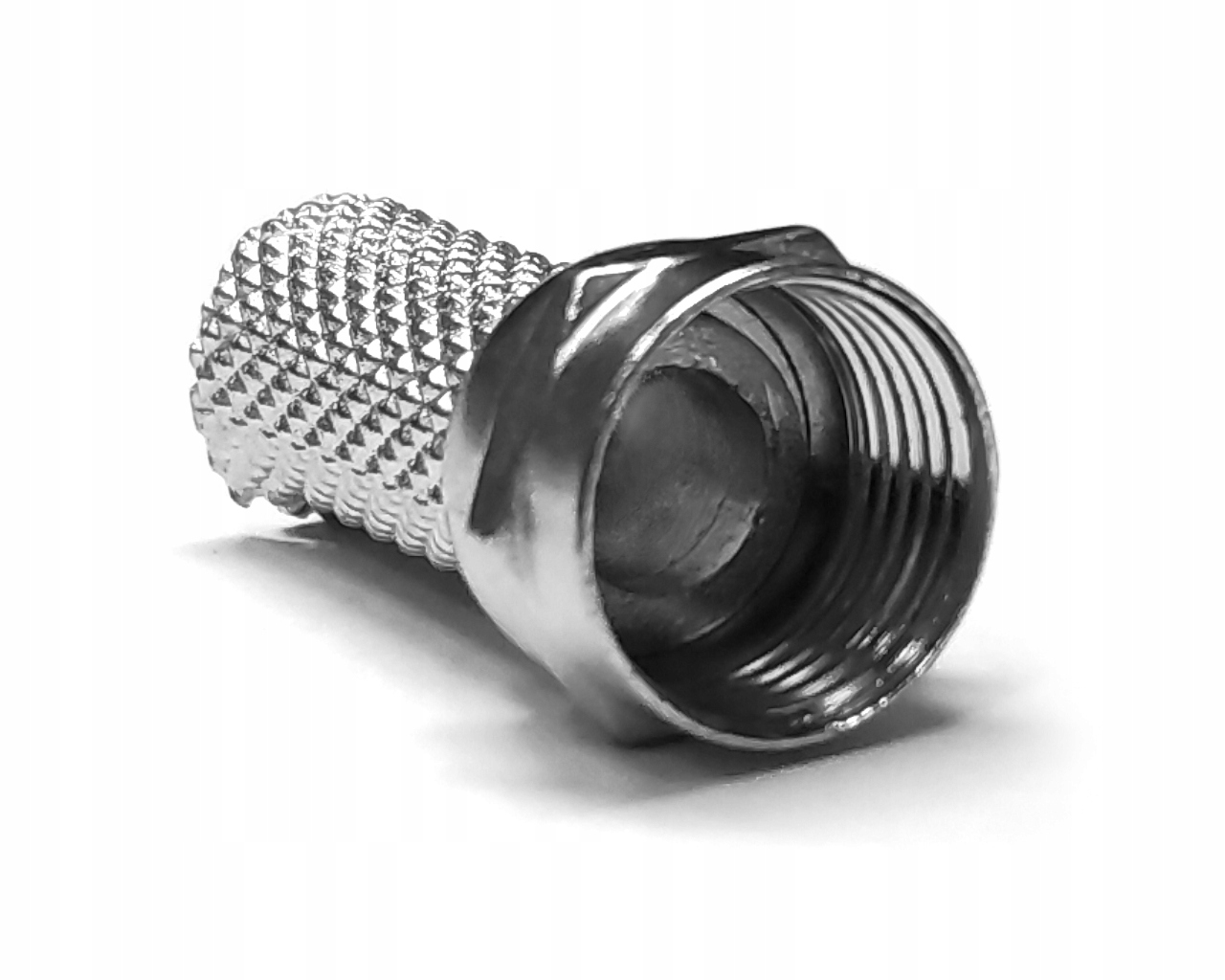 

Wtyk F Nakręcany Na Kabel 6.5mm 10szt