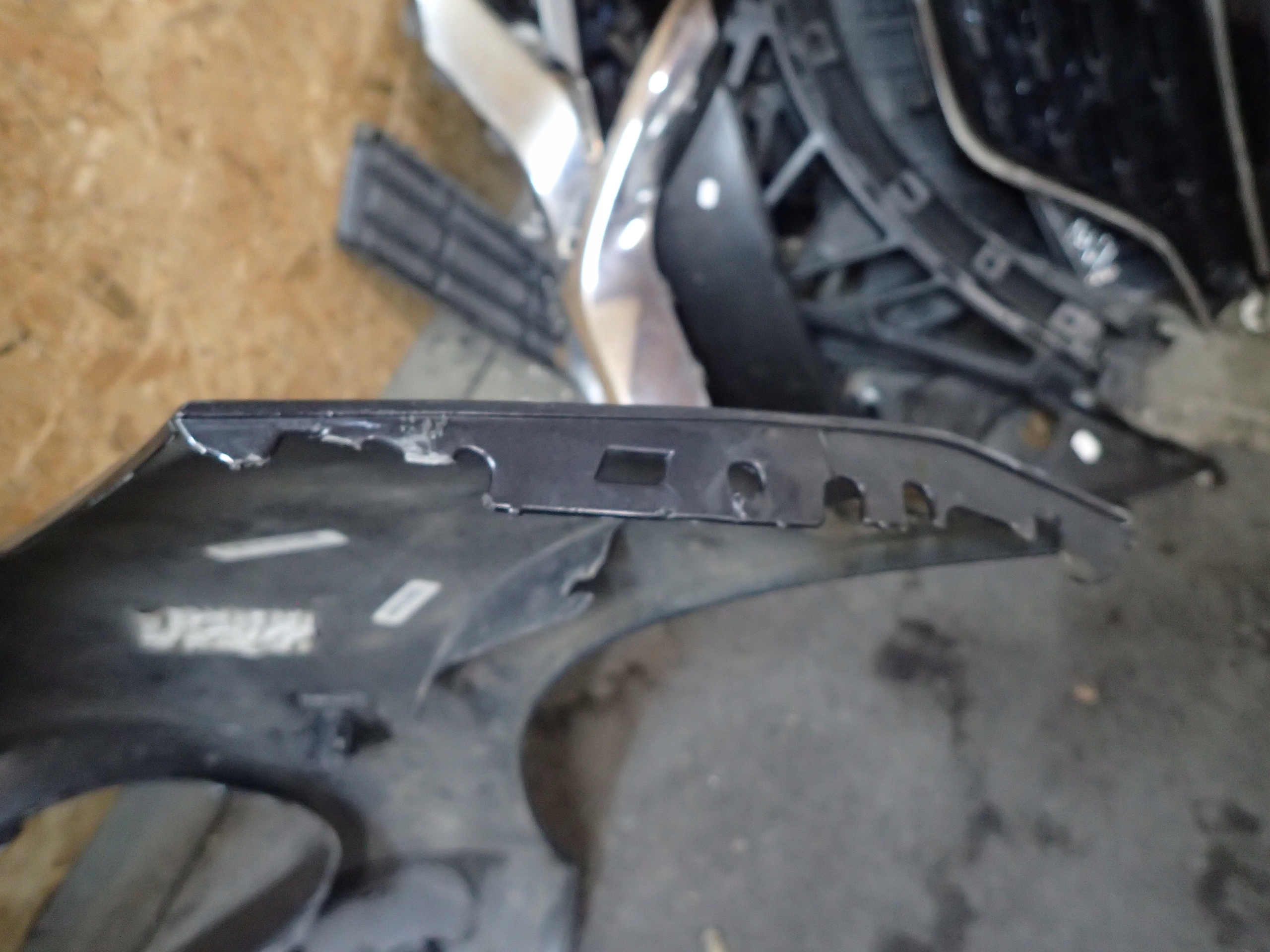 BUMPER FRONT MERCEDES GLE W166 AMG