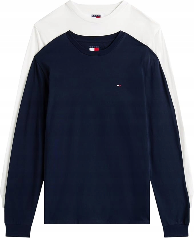 Tommy Jeans 2-PACK Tričko S Dlouhým Rukávem, Klasické, S Logem XXXL, 6BA