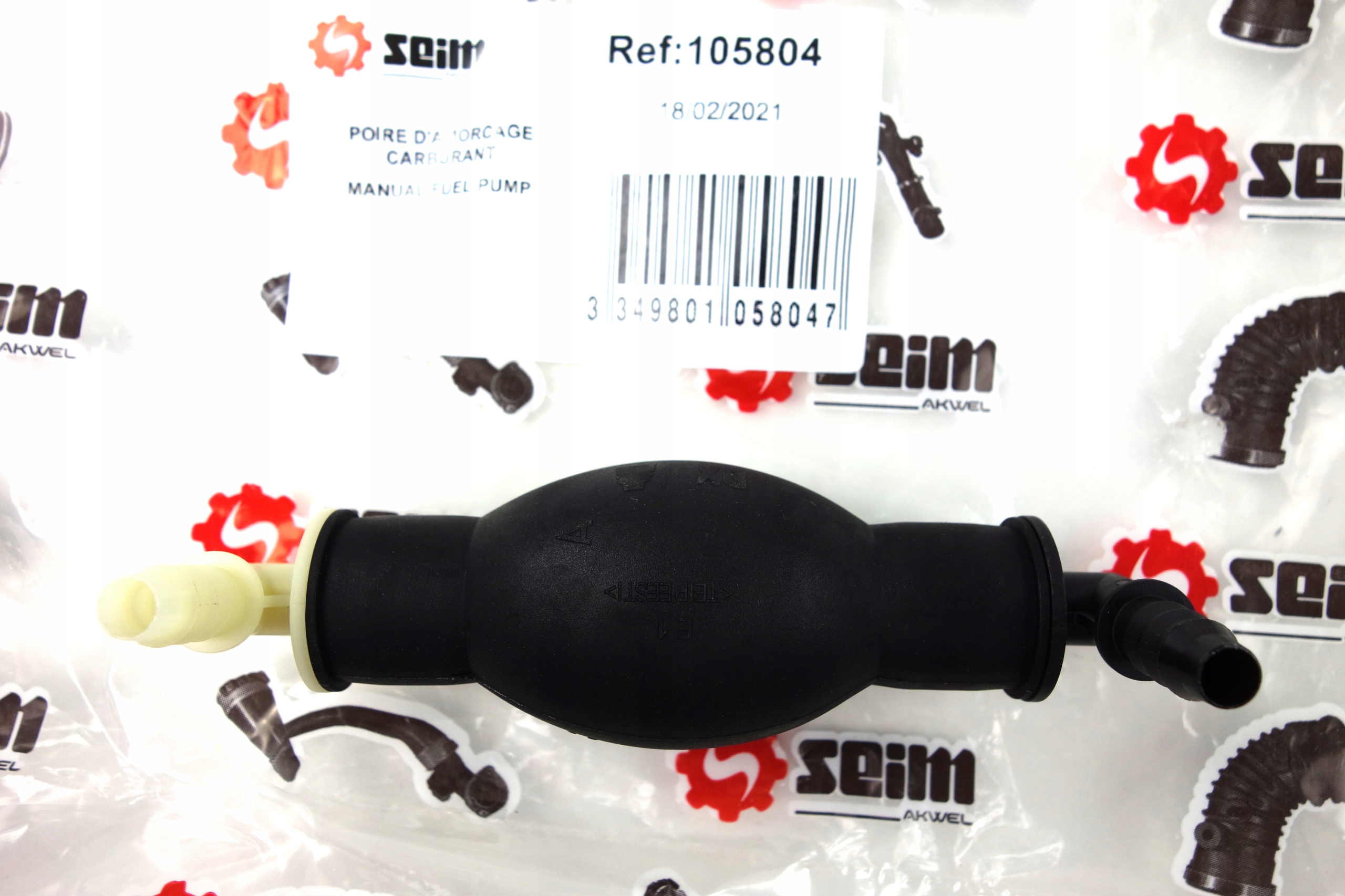 Pompka paliwa ręczna gruszka Renault Dacia Producent części Seim
