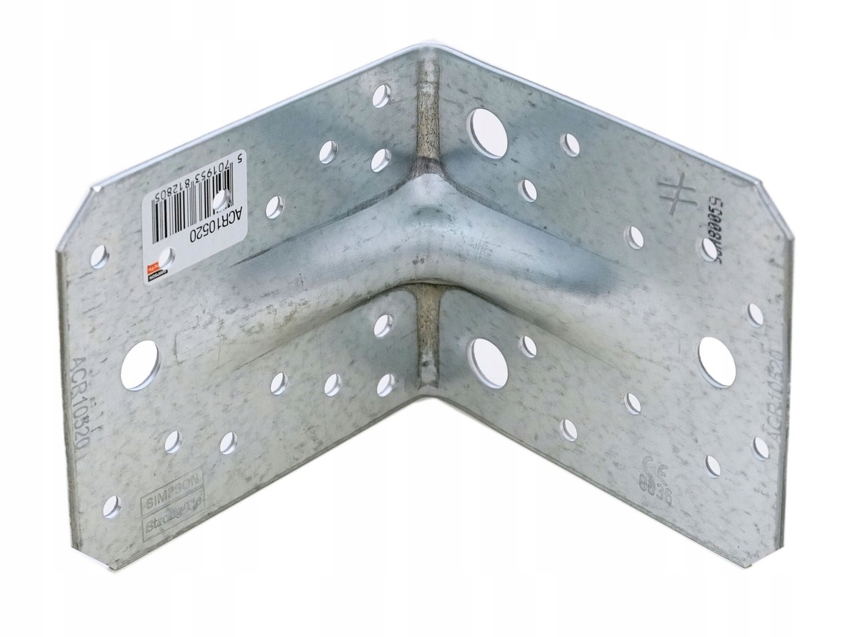 

Kątownik łącznik ciesielski 105x105x90 wzmocniony