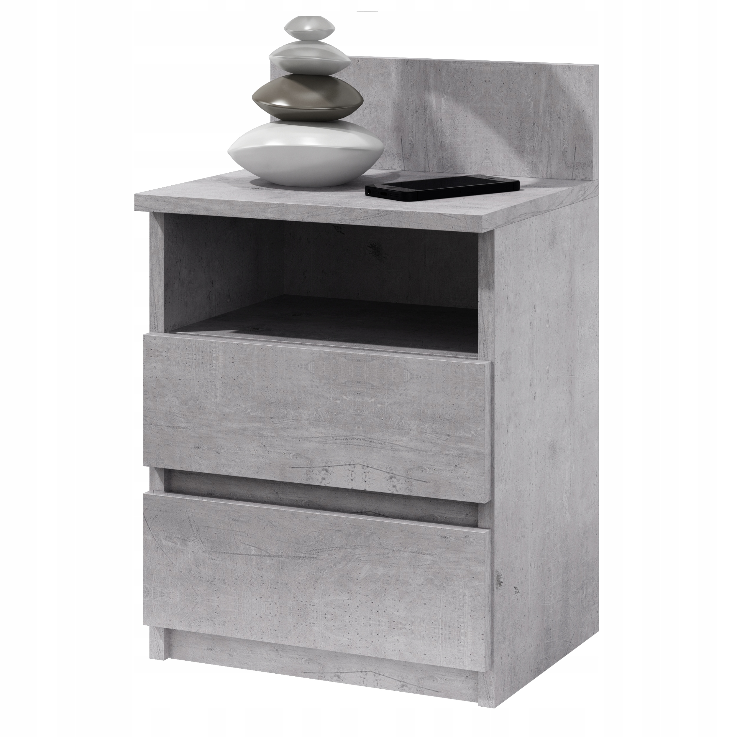 Noční stolek Noční stolek M3 barva beton
