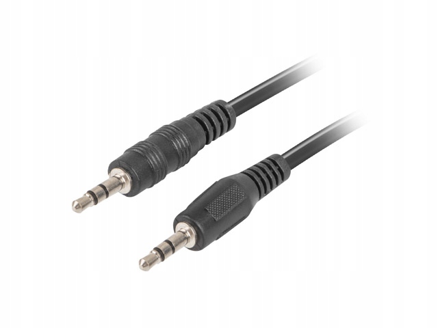 

Kabel Audio Minijack 3.5MM M/M 3 Pin 5M Czarny