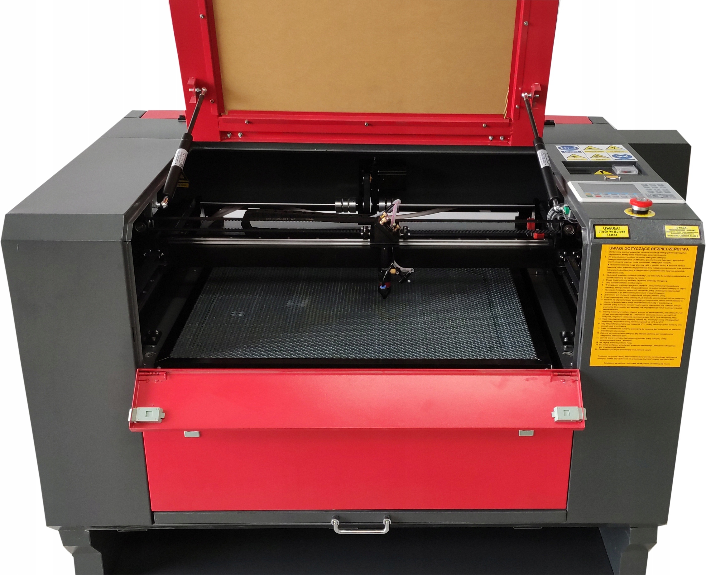 PLOTER LASEROWY LASER GRAWERKA CO2 9060 90X60 80W RDWorks PL RUIDA PREMIUM