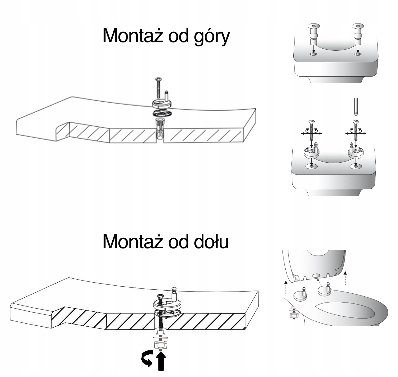 deska sedesowa wolnoopadająca uniwersalna standard Rodzaj deska wolnoopadająca