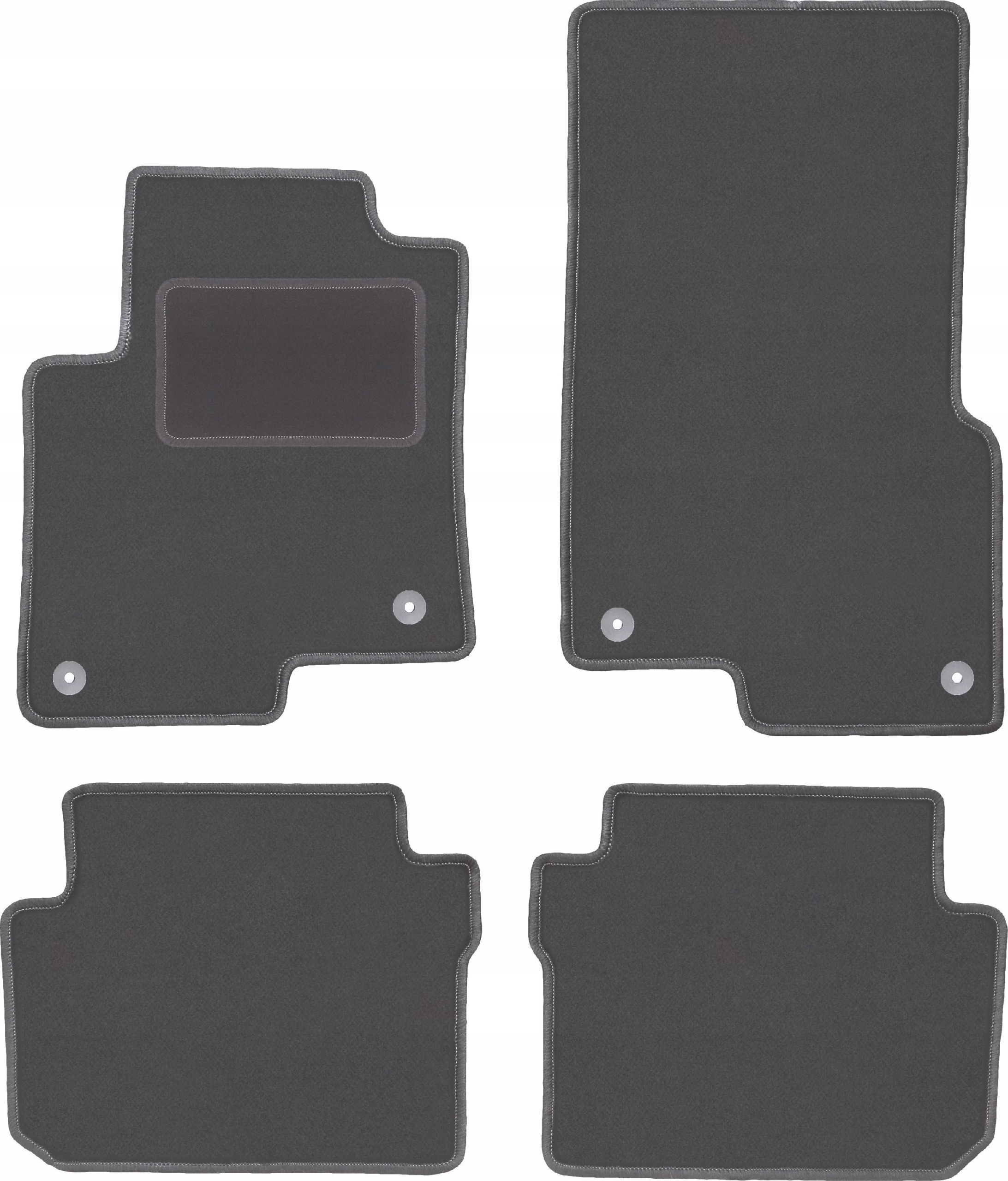 Коврики графит к Смарт Форфур И хэтчбек 2004-