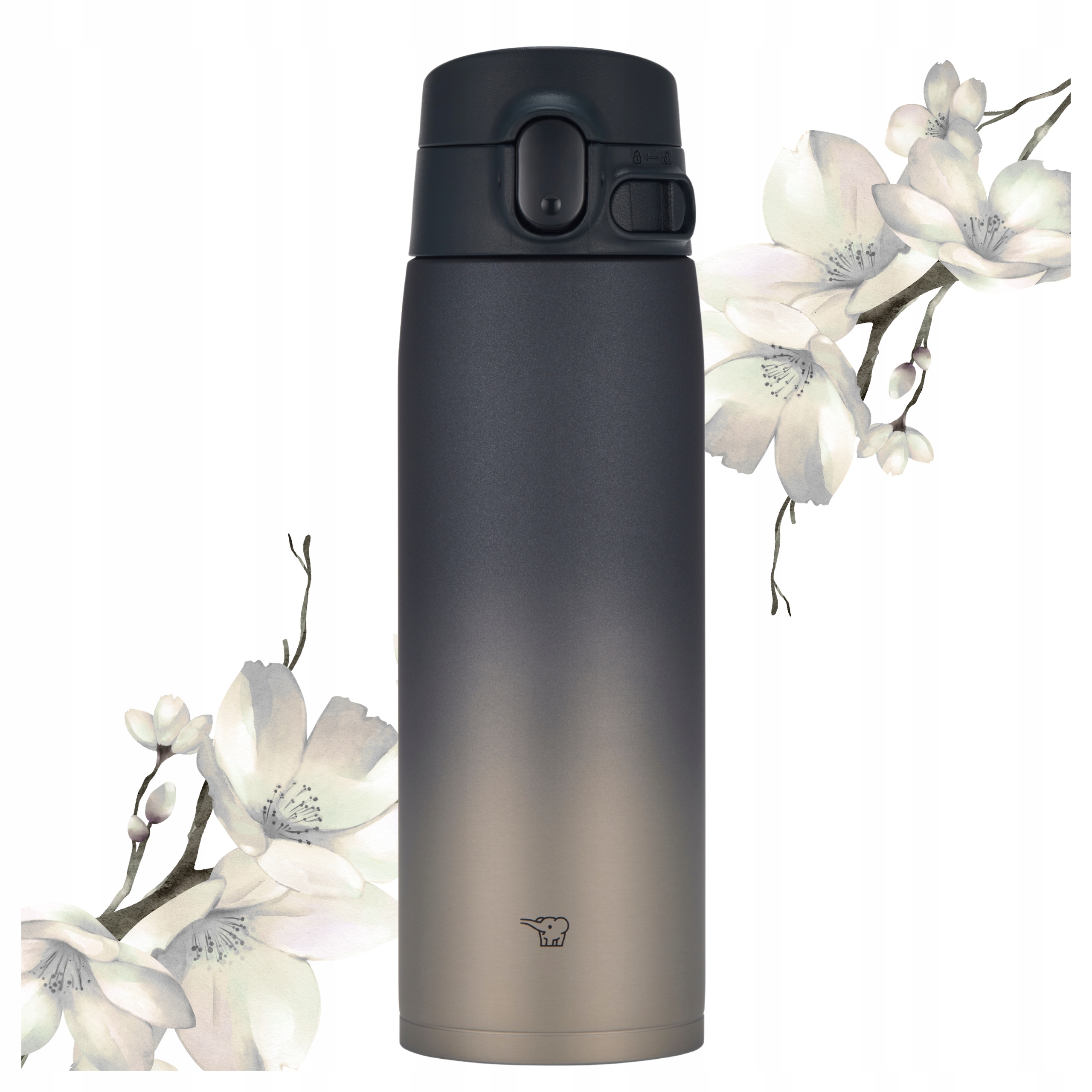 Zojirushi termohrnek z ocel SM-VH60-XZ Černý Granit 600 ml