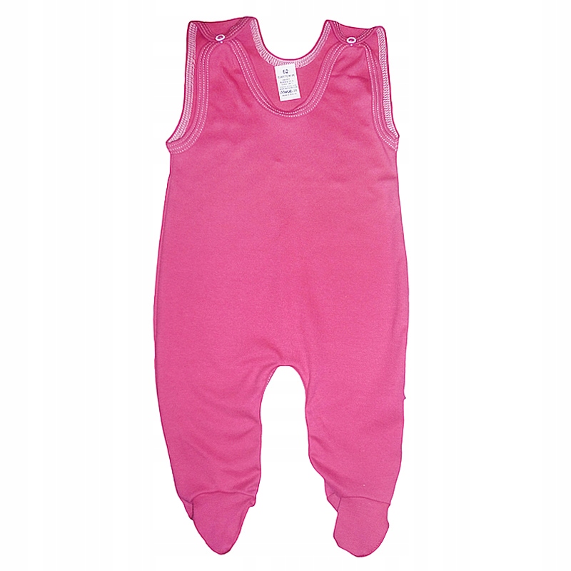 Śpiochy śpioszki ROZPINANE 50 dla wcześniaka gładkie całe amarantowe