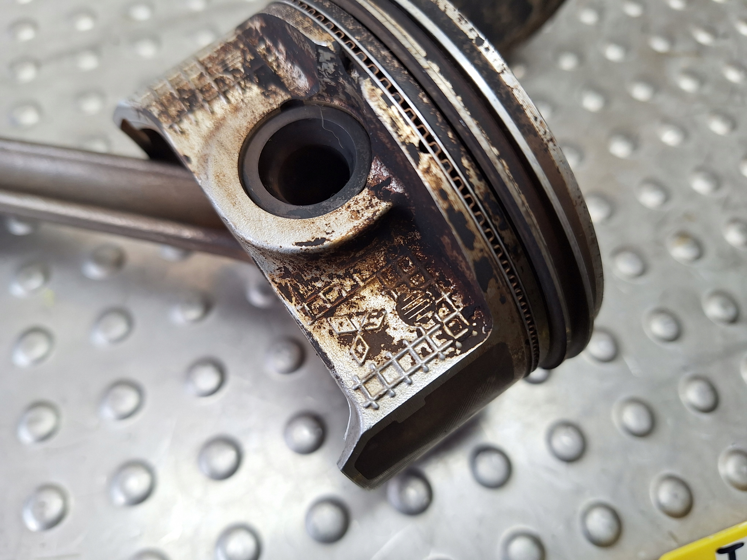 piston connecting rod 4B11 MITSUBISHI OUTLANDER III 12- 2.0 16V