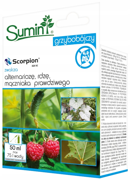 

Sumin Scorpion 325 Sc grzybobójczy mączniak 50 ml