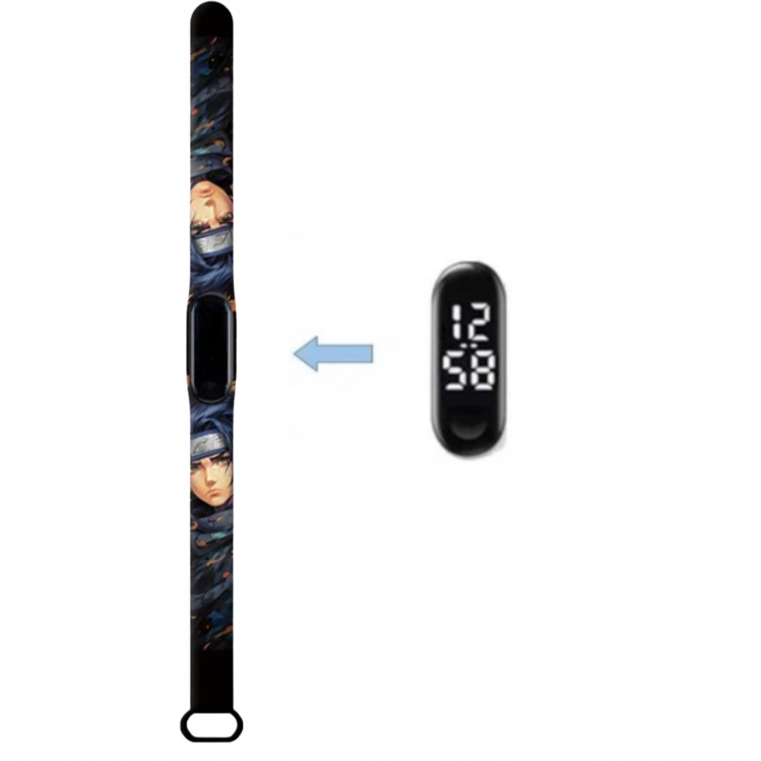 Zegarek cyfrowy LED Postać z serii NARUTO