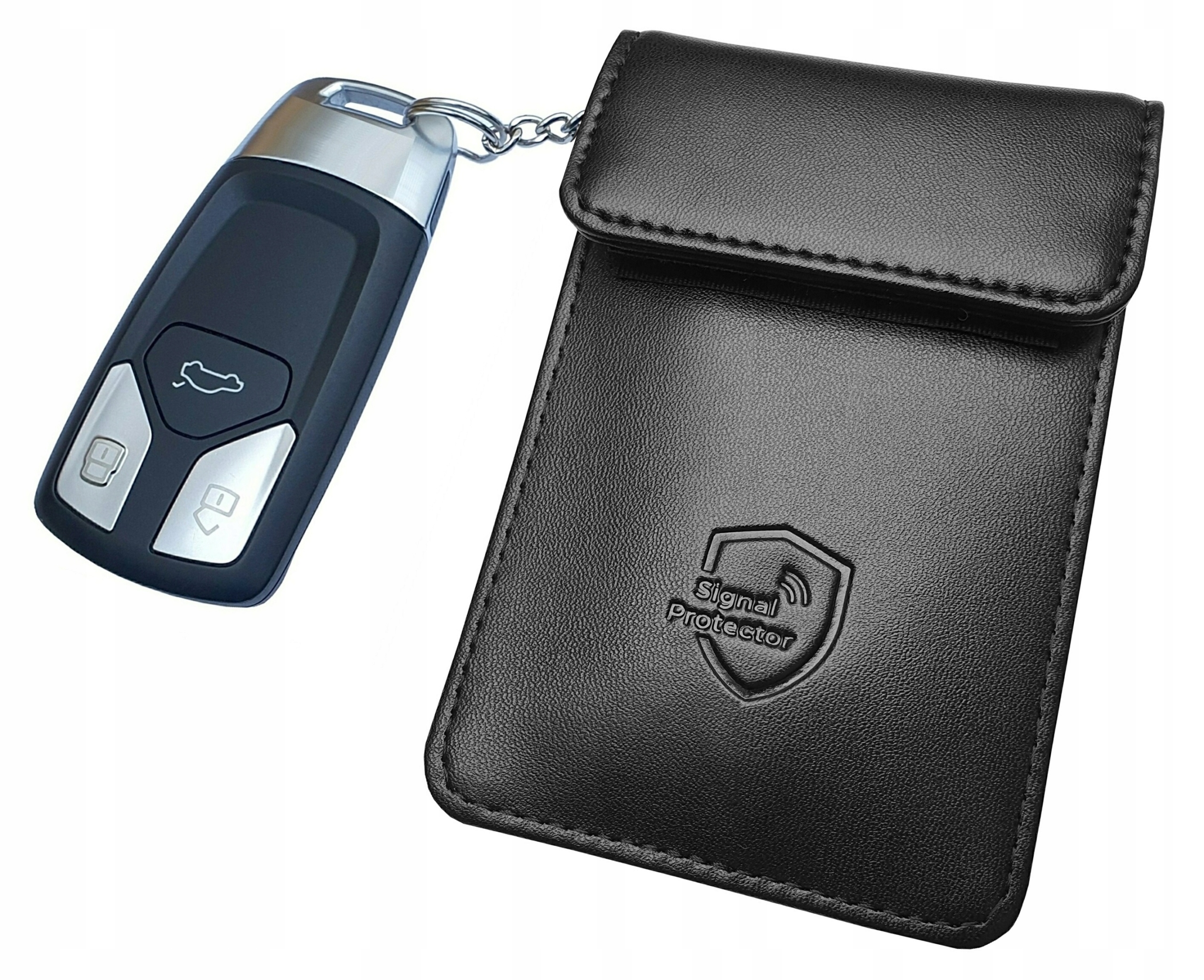 KLATKA FARADAYA ЧЕХОЛ ЧЕХОЛ КЛЮЧИ КЛЮЧ КЛЮЧИ KEYLESS БЛОК RFID фото 2