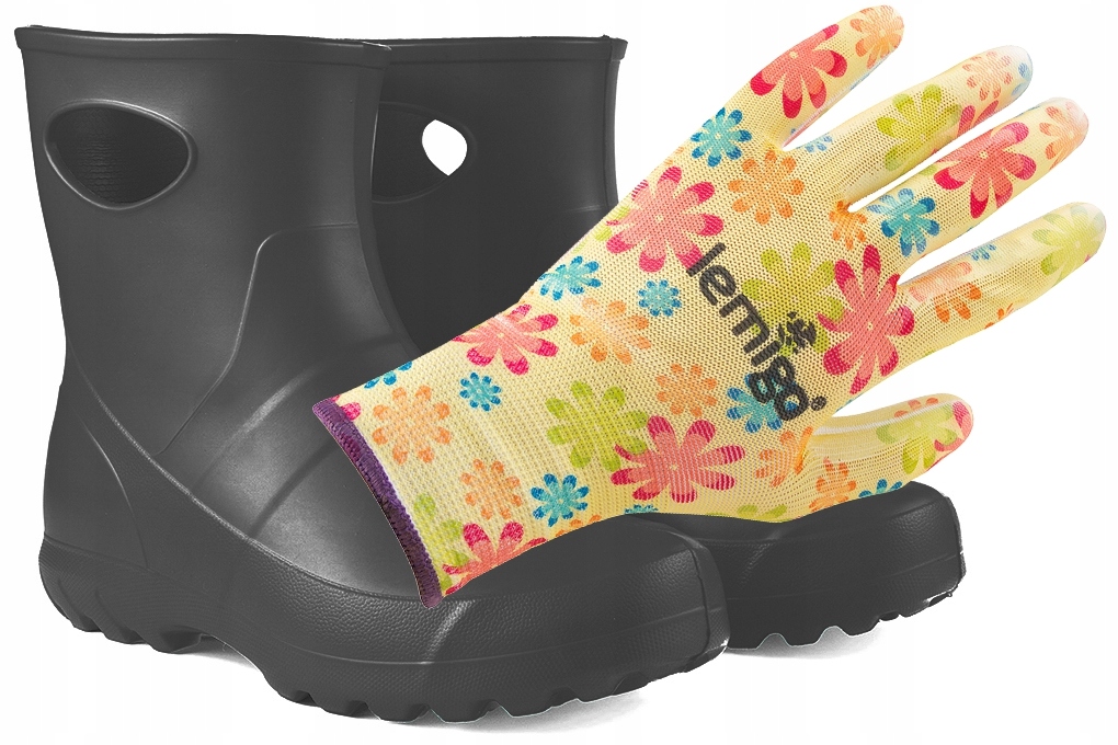 LEMIGO GARDEN 752 GUMOWCE KALOSZE z PIANKI 38 Wysokość cholewki 20 cm