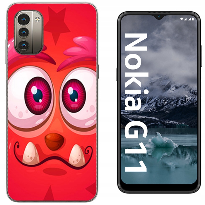 

Etui Silikon Do Nokia G11 4G G21 4G Szkło 9H