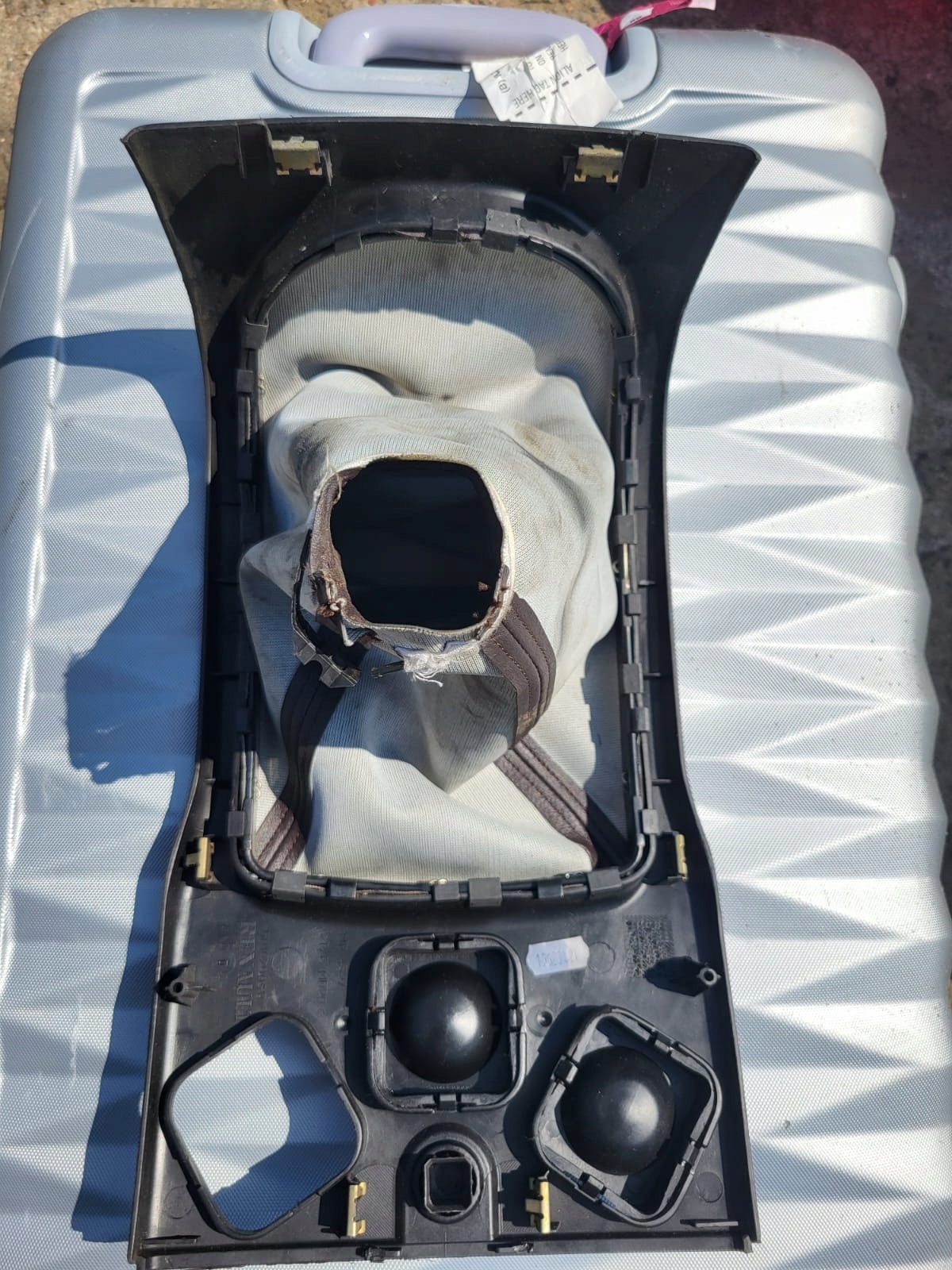 Ramka lewarek zmiany biegow dzwigni Renault oslon