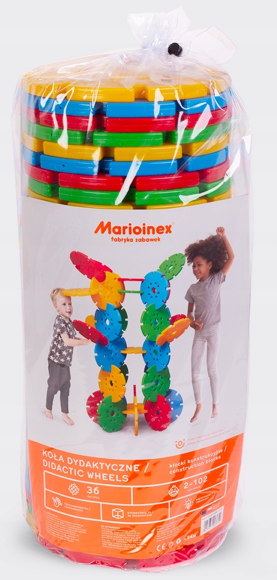 

Marioinex 903612 Koła Dydaktyczne 36 Sztuk