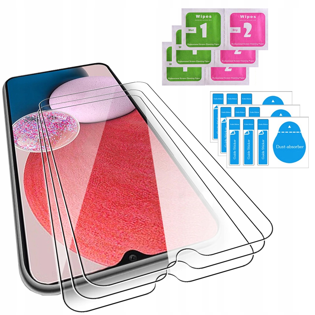 

3x Szkło Hartowane 9H do Samsung Galaxy A13 5G