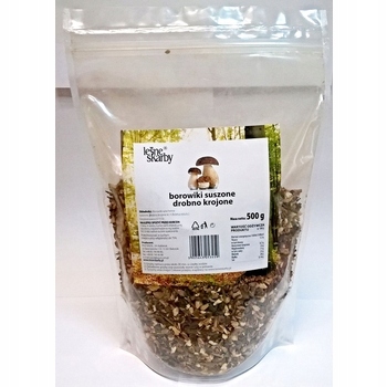 Levně Hříbek ušlechtilý sušený, jemně krájený, 500 g Leśne Skarby