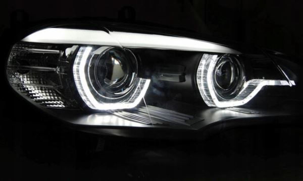 LAMPY BMW X5 E70 07-10 AE DRL LED BLACK AFS HID Numer katalogowy części LPBMK0