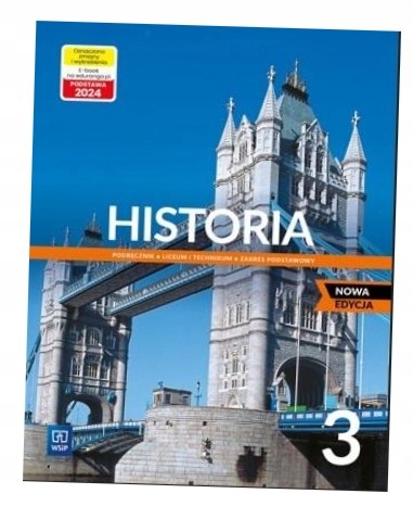 HISTORIA LO 3 PODRĘCZNIK ZAKRES PODSTAWOWY W. 2024