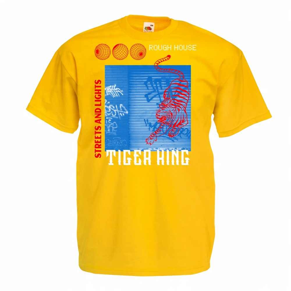 

Koszulka tiger king tygrys L żółta