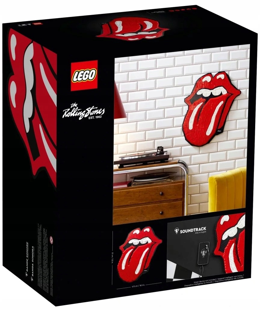 LEGO Art 31206 The Rolling Stones Marka LEGO