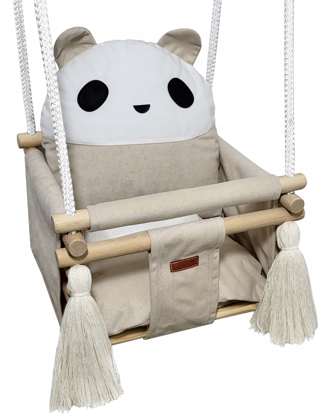 

Huśtawka Dla Dziecka Panda Emi Pasy Bezp