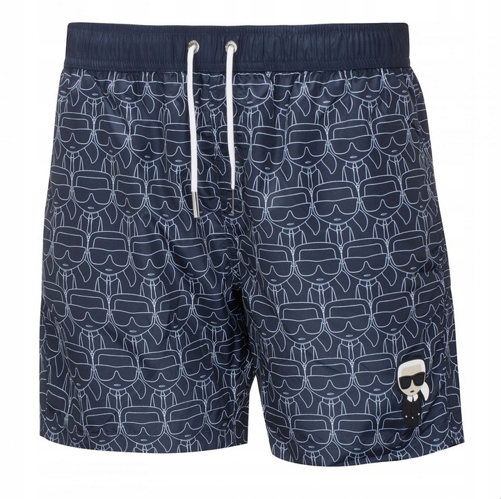 Karl Lagerfeld kąpielówki szorty męskie granat Medium Boardshort M
