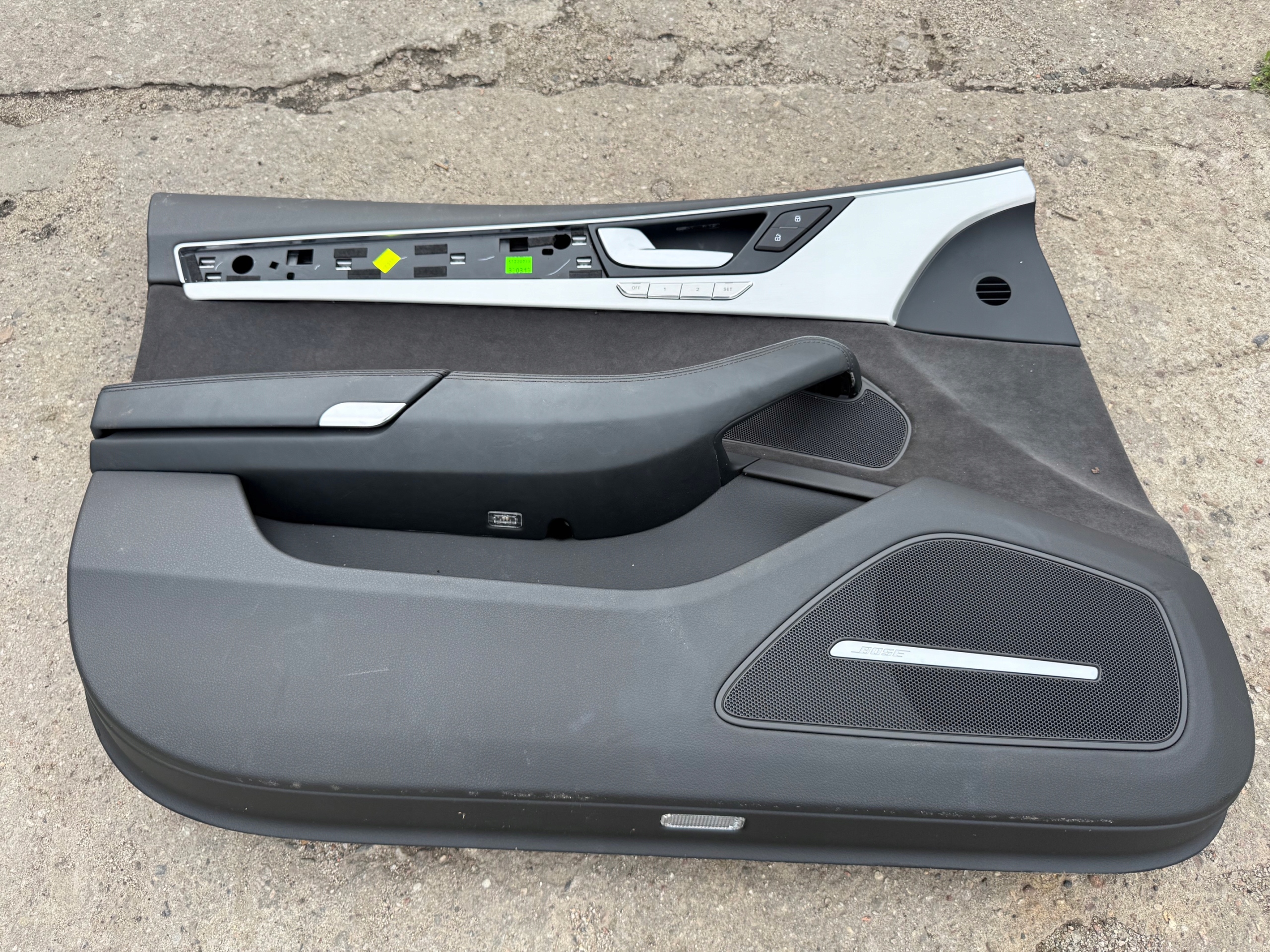 AUDI A8 D4 LIFT side door upholstery ALCANTARA left front BOSE
