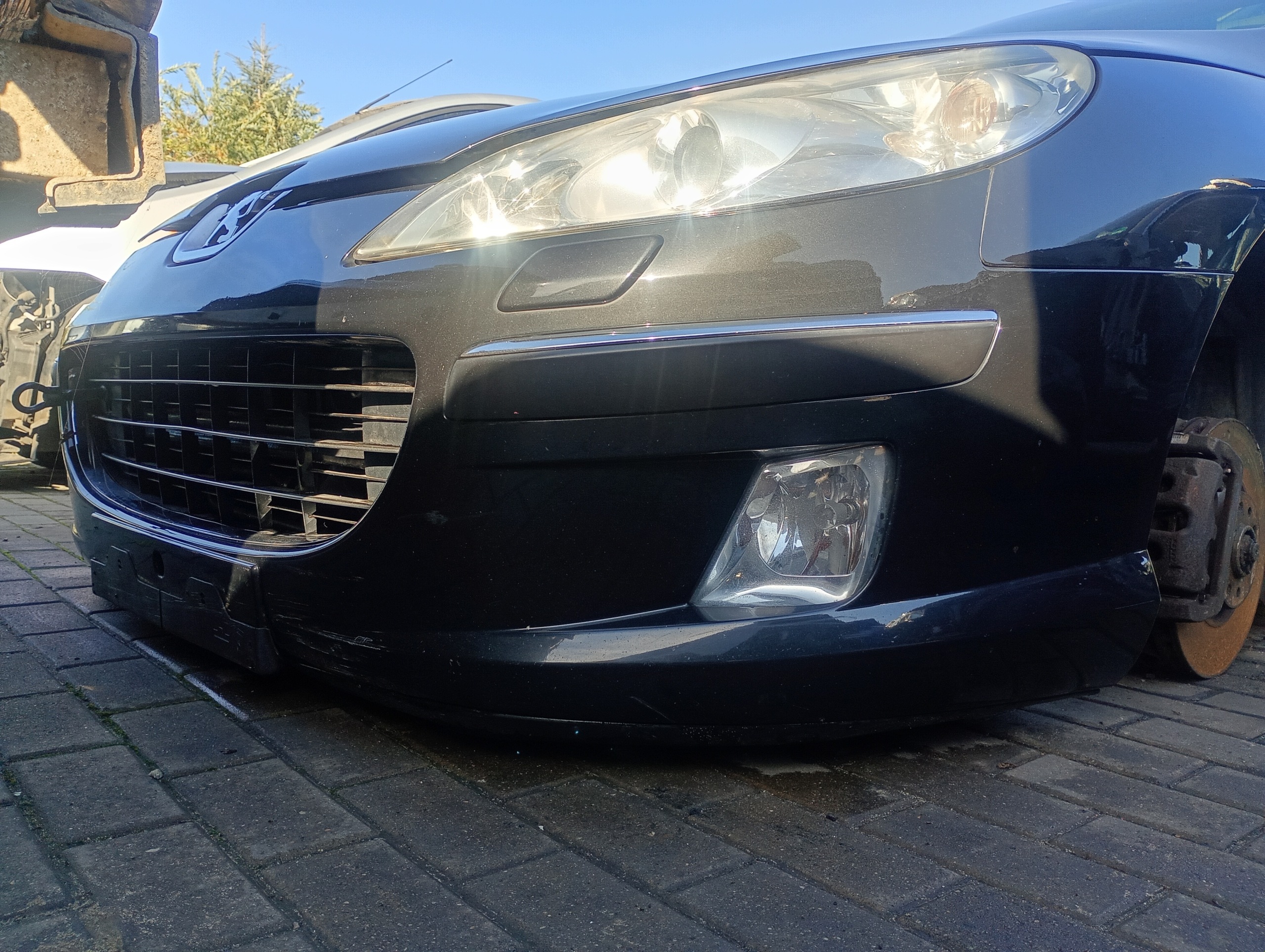 frontstoßstange vorne Peugeot 407 SW 04-10 code lakieru EXLD
