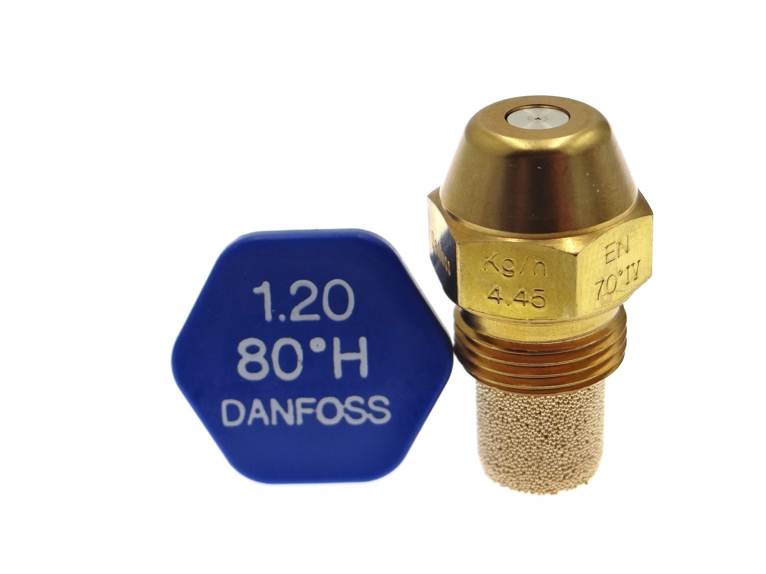 Tryska Danfoss pro olejové hořáky 1,20 USgal/h 80°H 4,45 Kg/h