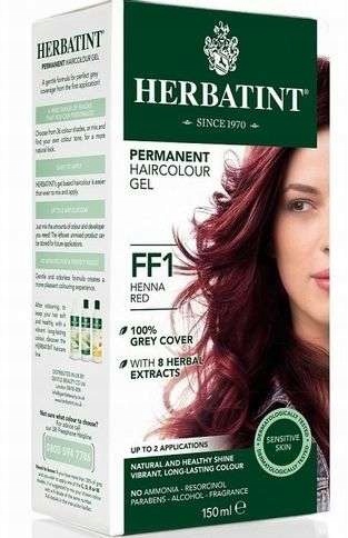 

Herbatint Farba 150ml FF1 Czerwień Henny