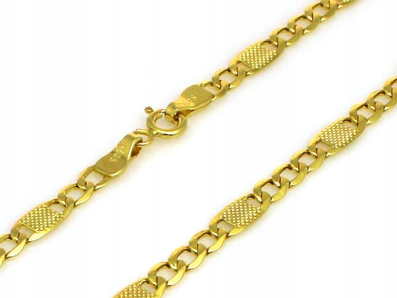 Lesklý řetízek z 585 zlata pro ni