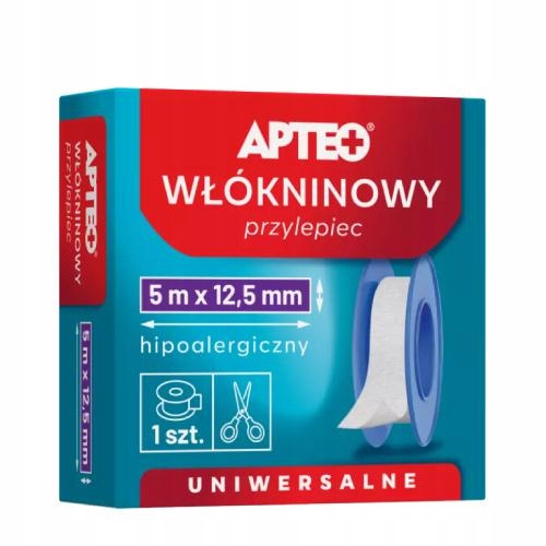 

Apteo Przylepiec Włókninowy 5mx1,25cm, 1 sztuka