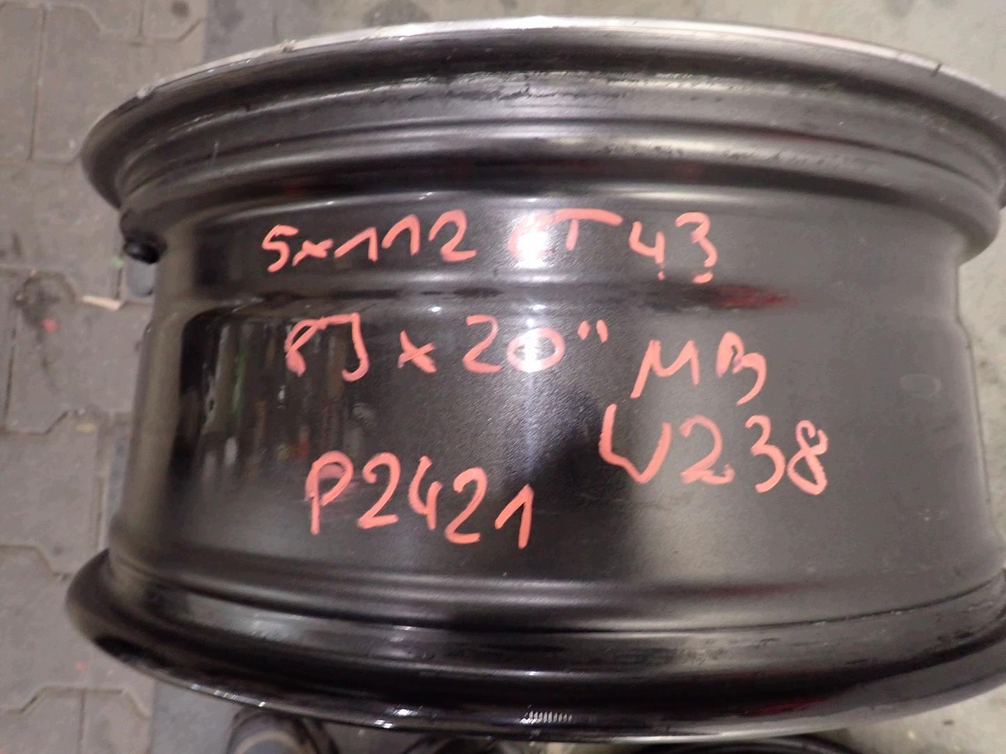 disk disk MERCEDES W138 5x112 ET43 8J 20" A2384010100