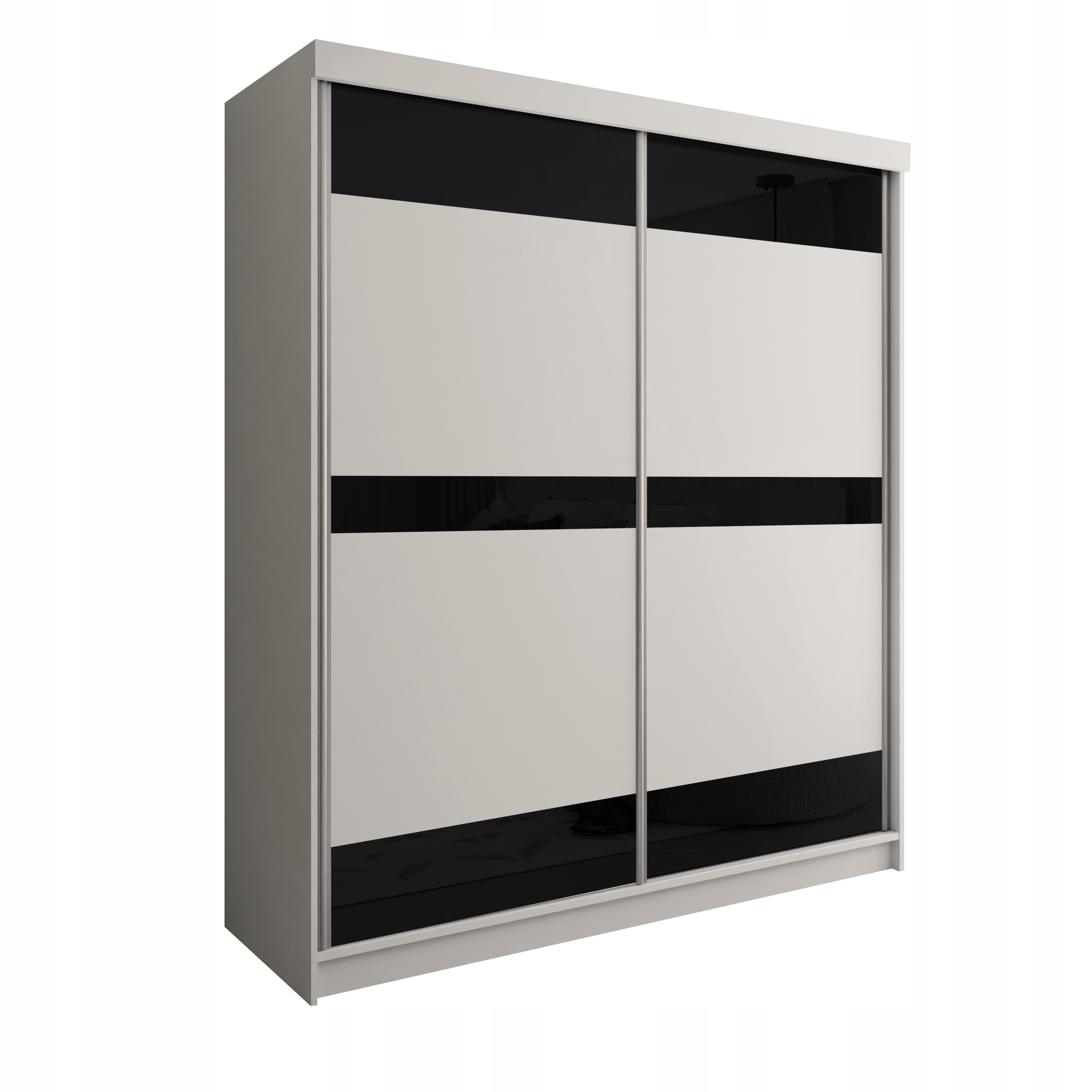 Skříň posuvná Barcelona B-16 200 Bílá Sonoma