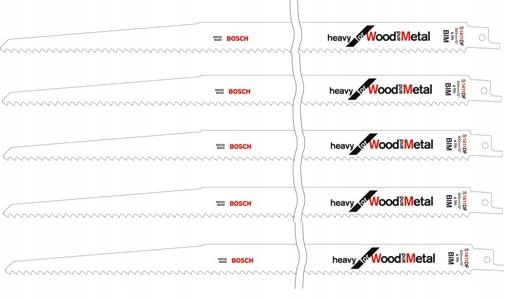 Bosch Pilový List Pro Pilu Ocasku S1411DF 300mm 5ks Dřevo Kov