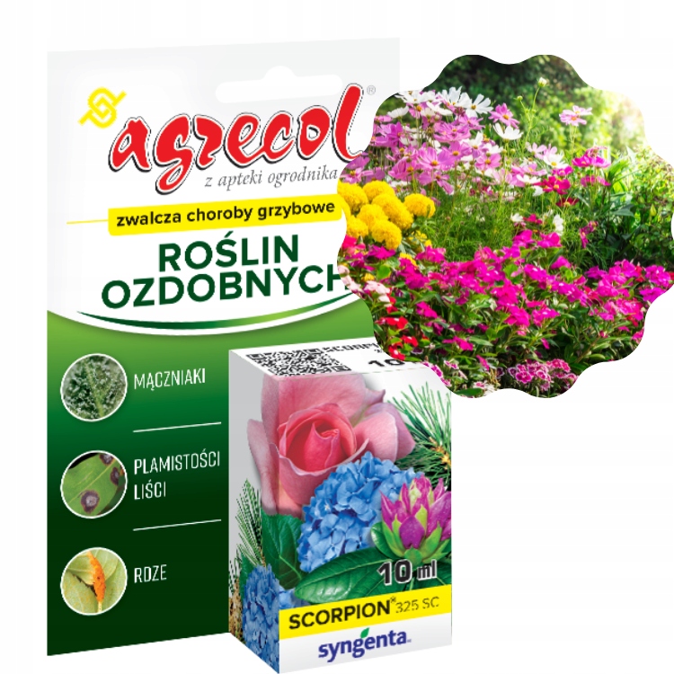 

Scorpion 325SC na choroby grzybowe kwiatów Agrecol