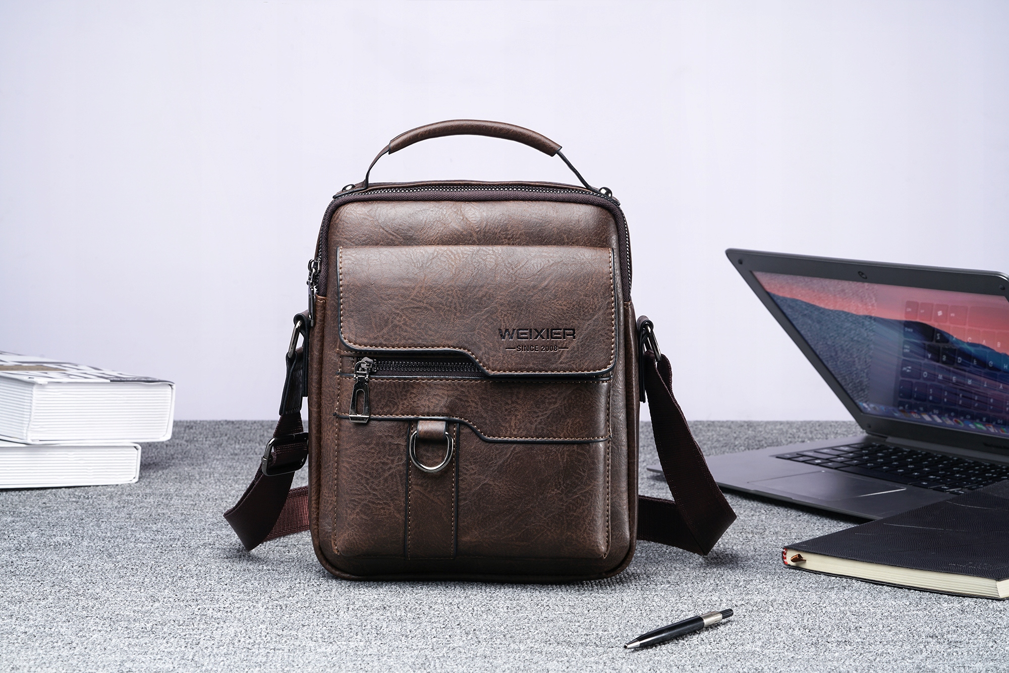 SASZETKA Torba męska na ramię LISTONOSZKA Vintage Marka inna