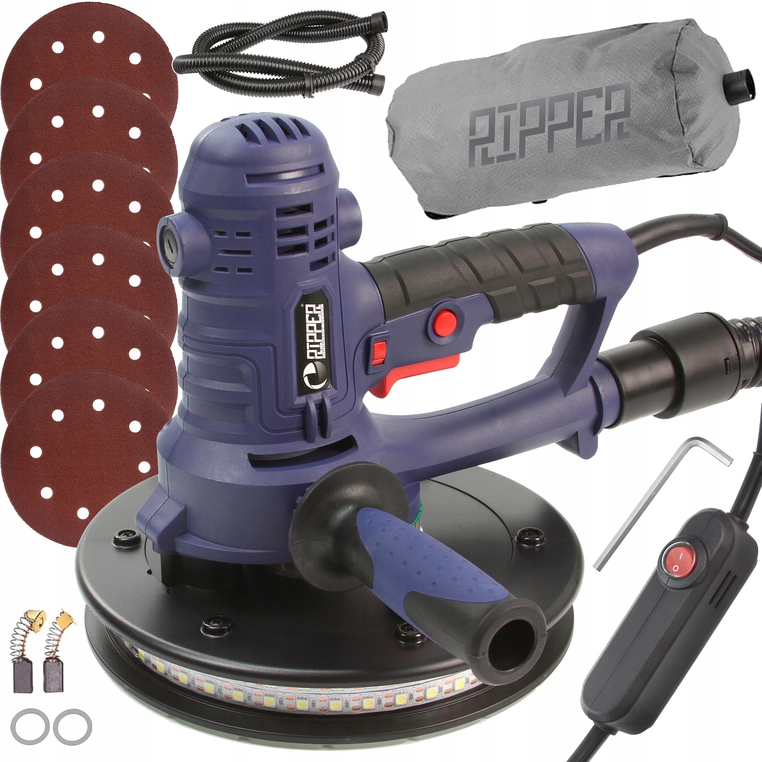 Bruska Na Sádru Hladí Omítky 180 MM Led Papír