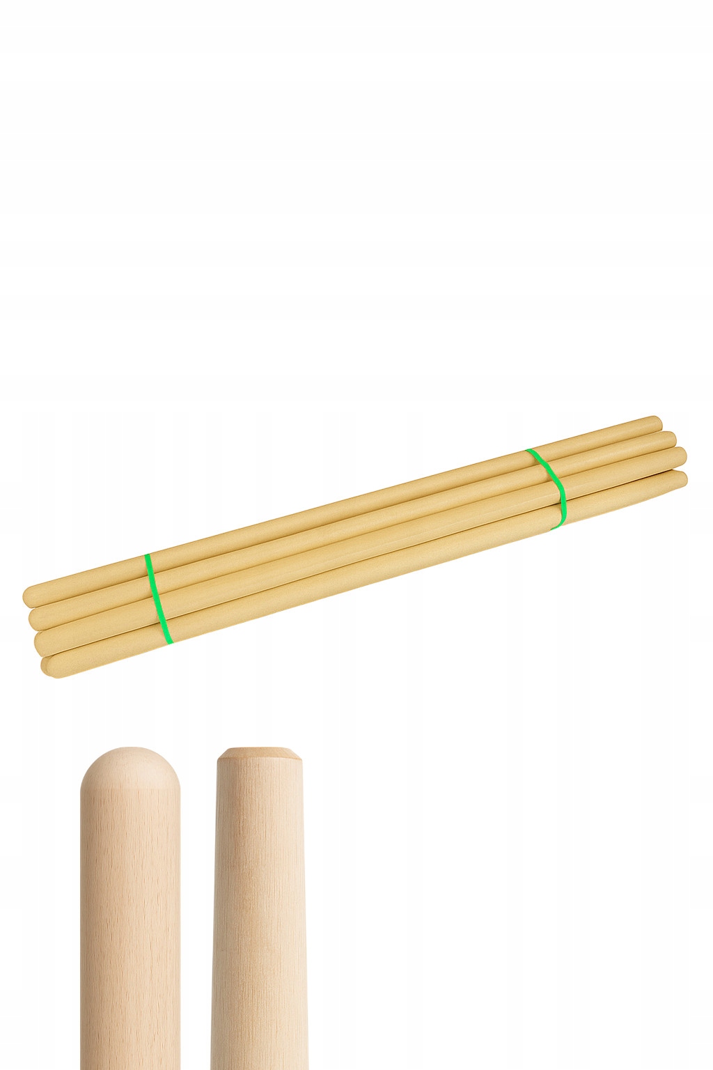 Styl Rukojeť tyč na lopatu hrábě vidlic Kužel 38mm 110cm 10 kusů Fsc