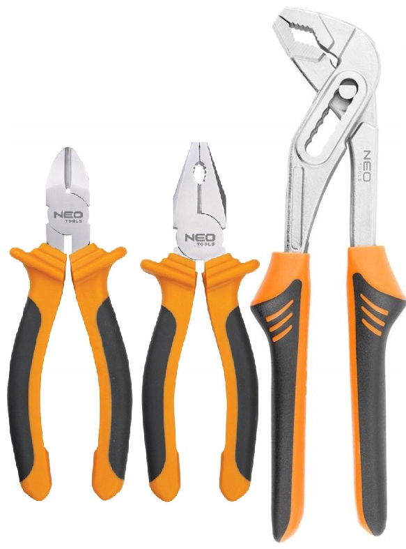 Neo Tools Sada Kleští Kleště Kombinačky Nastavitelné Kleště Na Trubky
