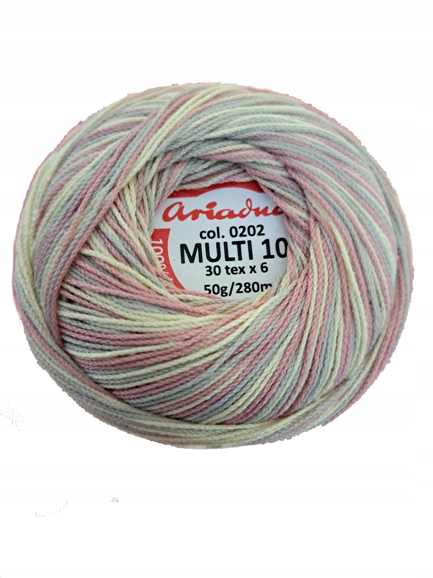 Kordonek Multi 10 Ariadna 50g 30*6 kolor 202