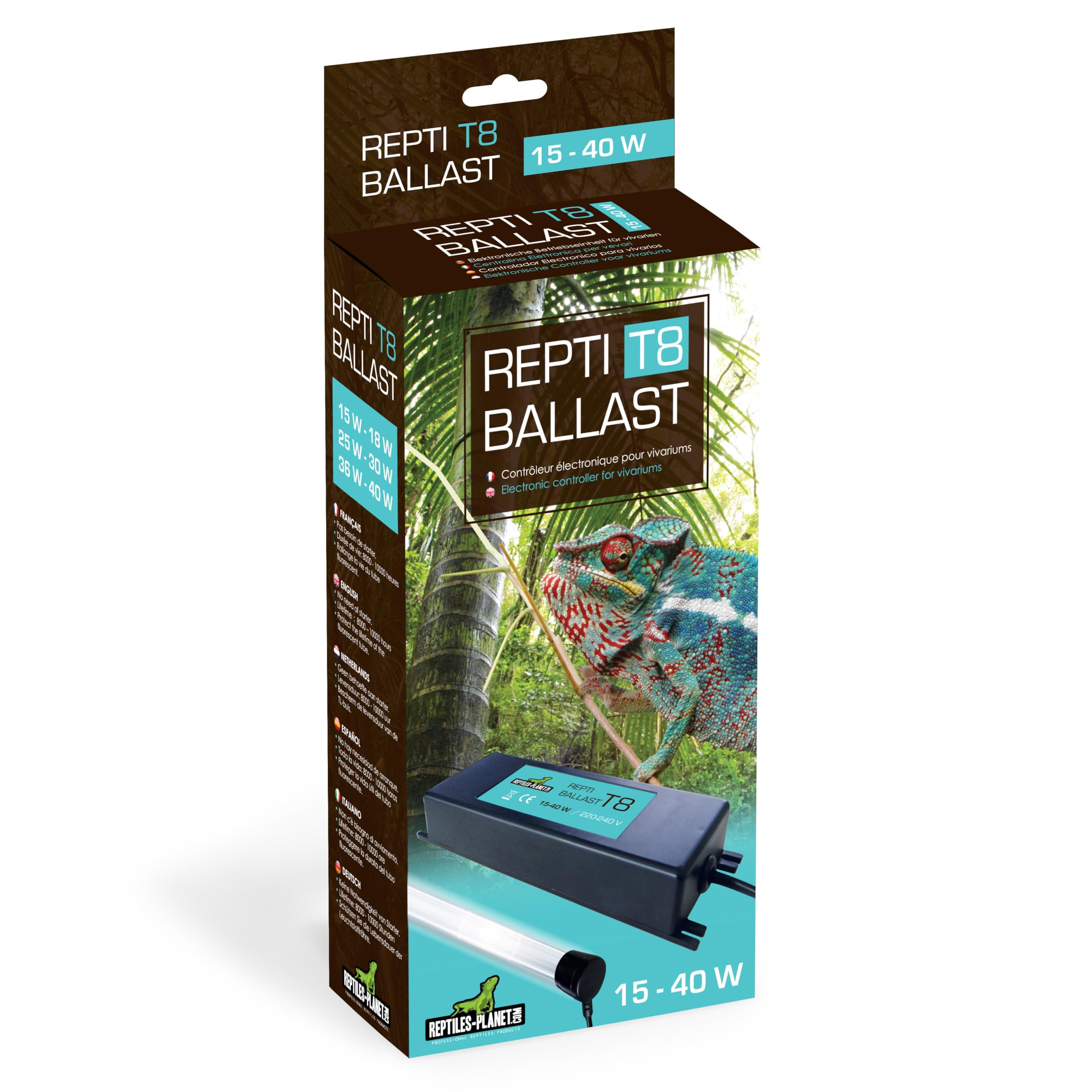 Reptiles Planet – Předřadník Repti Pro Zářivky T8 Od 15 Do 40 W