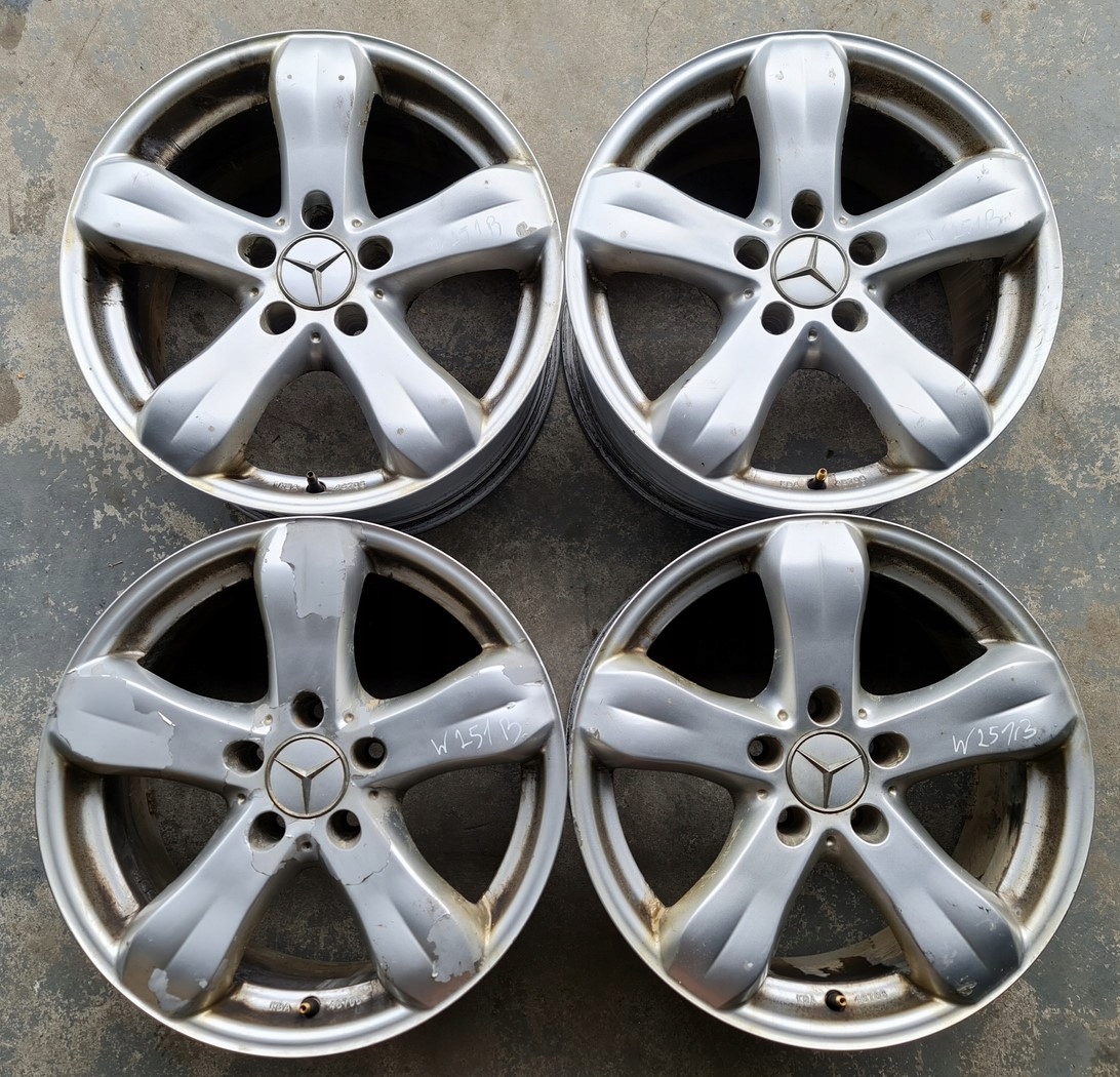 ЛИТІ ДИСКИ ДИСКИ 17j MERCEDES R-КЛАС W251szt