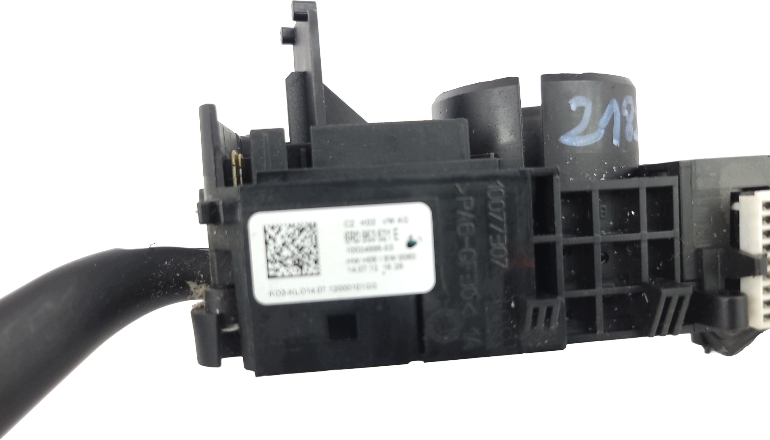 VW POLO 6R DEVIO LUCI DEVIO DEVIO LUCI TERGICRISTALLO TERGI computer FIS 6R0953521E