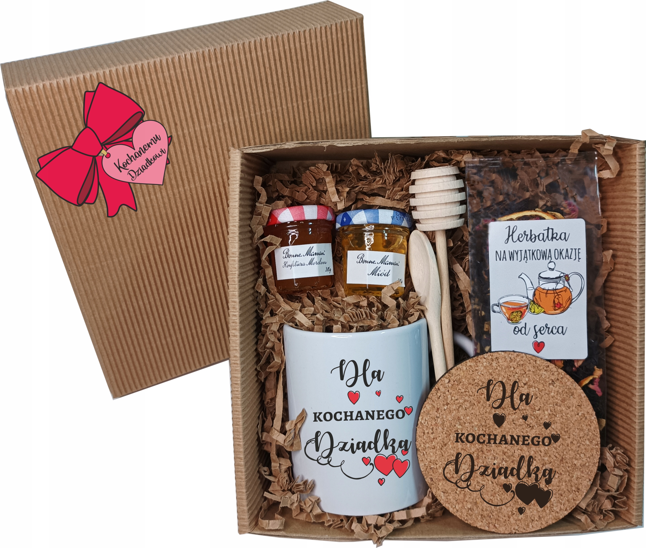 

Dla Dziadka Zestaw Kubek Herbata Upominek