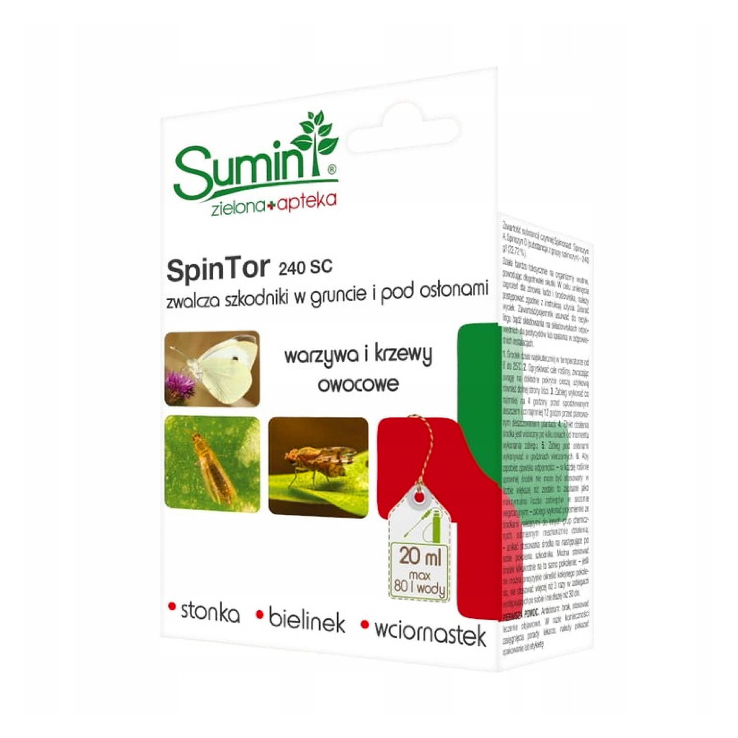 

Spintor 240 Sc Zwalcza Szkodniki W Gruncie 20ml